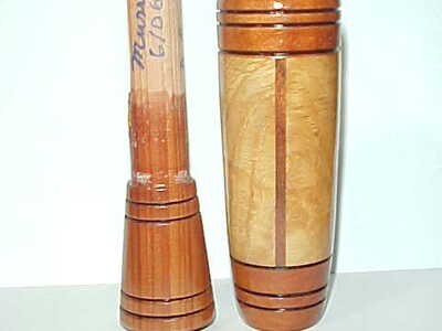 Andy Murray (1937-2021) DuQoin, IL. Laminated Duck Call