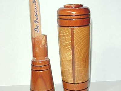 Andy Murray (1937-2021) DuQoin, IL. Laminated Duck Call