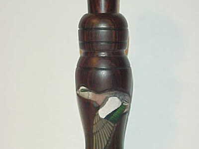 Read more about Scott Schroder (1954-2021) Racine, WI - Carved & Painted Duck Call