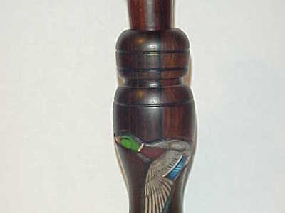 Scott Schroder - Racine, WI - Carved and Painted Duck Call