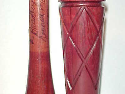 Alan Bradley - Kennett, MO. - Purple Heart Duck Call