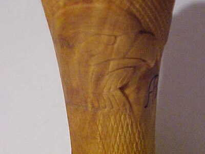 Albert Bignar - Jena, LA - Carved and Checkered Duck Call