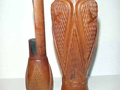 Albert Bignar - Jena, LA - Carved & Checkered Duck Call