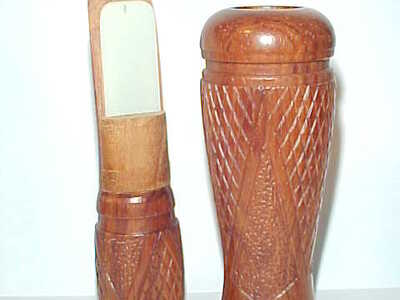 Albert Thibodeaux - Carencro, LA- Checkered Duck Call