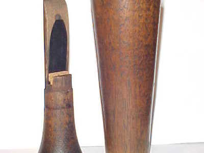 Andy M Bowles (1893-1997) Walnut Duck Call - Stamped