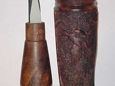 Beryl Driskill (1939-2015) Braggadocia, MO - Carved Duck Call