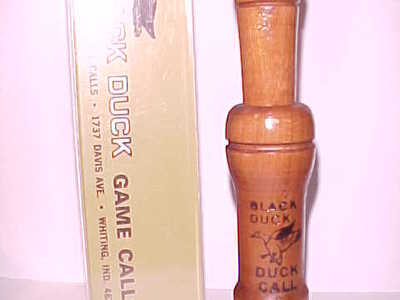 Black Duck - Whiting, IN. - Duck call & Box