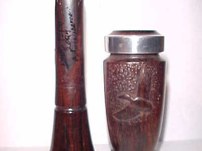 Bob Wiseman - Winchester, TN - carved CocoboloDuck Call