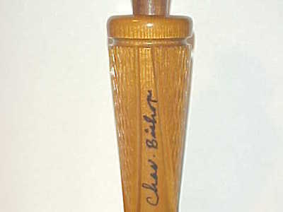 Charlie Bishop (1912-2001) Jonesboro, IL - Checkered Duck Call