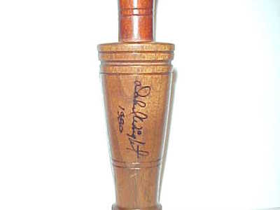 Read more about Dahrl Wright (1919-2014) Boone, Iowa - Early Walnut Duck Call