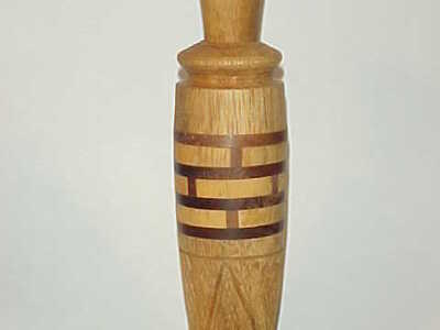 Danny Bignar - Dubach, LA - Laminated & Checkered Duck Call