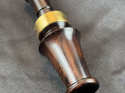 Dark wood Duck Call-Unknown maker, looks identical to my Greg Hood calls