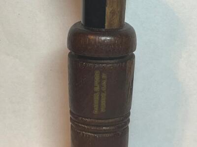 Darrel Foss (1892-1962) Venice, CA. - Duck Call