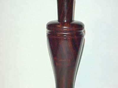 Read more about Dennis Poeschel (1949-2009) Milwaukee, WI - Cocobolo Duck Call