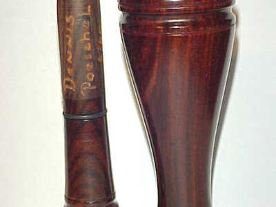 Dennis Poeschel (1949-2009) Milwaukee, WI - Cocobolo Duck Call