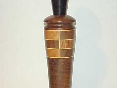 Dennis Poeschel (1949-2009) Milwaukee, WI - Laminated Duck Call