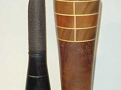 Dennis Poeschel (1949-2009) Milwaukee, WI - Laminated Duck Call