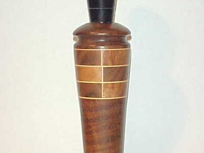 Dennis Poeschel (1949-2009) Milwaukee, WI - Laminated Duck Call