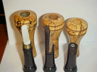 Dennis Poeschel (1949-2009) Milwaukee, WI - Matched Set Duck Call