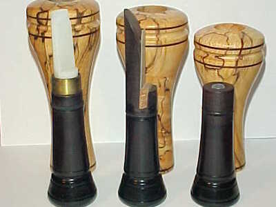 Dennis Poeschel (1949-2009) Milwaukee, WI - Matched Set Duck Call