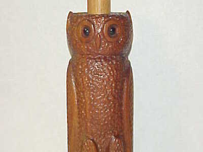  Don Faigley (1943-2010) Lancaster, OH - Carved Crow Call