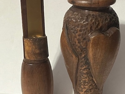 Don Faigley (1943-2010) Lancaster, Ohio - Carved Duck Call