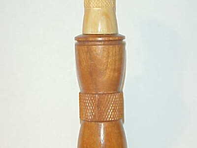 Doug Rice (1942-2021) Strasburg, MO - Checkered Duck Call