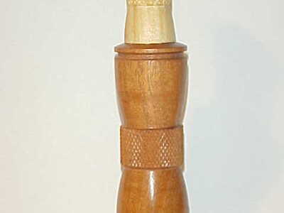 Doug Rice (1942-2021) Strasburg, MO - Checkered Duck Call