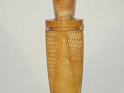 Doyle Breland (1934-2020) - Jena, LA - Checkered Maple Duck Call