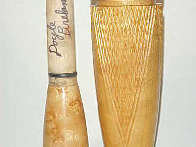 Doyle Breland (1934-2020) - Jena, LA - Checkered Maple Duck Call