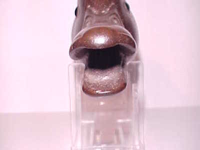 DU - Duck Head Duck Call - Carved Walnut - From the 90"