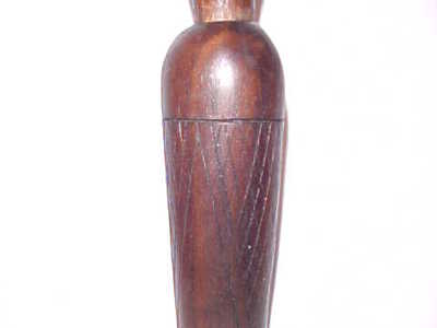 E.E. Montgomery (1891-1956) Miami, Oklahoma - Checkered Walnut Duck Call