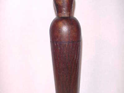 E.E. Montgomery (1891-1956) Miami, Oklahoma - Checkered Walnut Duck Call