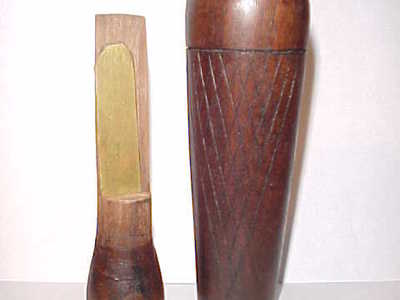 E.E. Montgomery (1891-1956) Miami, Oklahoma - Checkered Walnut Duck Call