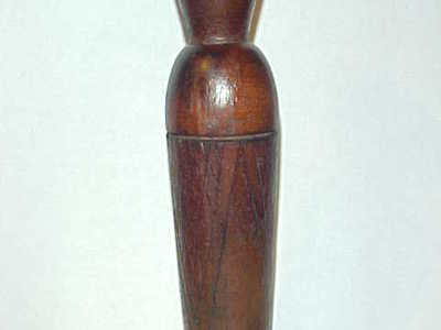 E.E. Montgomery (1891-1956) Miami, Oklahoma - Checkered Walnut Duck Call