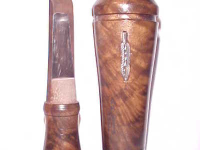 E.L. Quinn (1930-2017) Newbern, TN. - Burl Walnut Duck Call