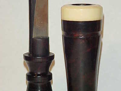 E.L. Quinn (1930-2017) Newbern, TN. - Cocobolo Duck  Call