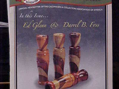 Ed Glenn - Boardman, OR - Laminated Duck Call