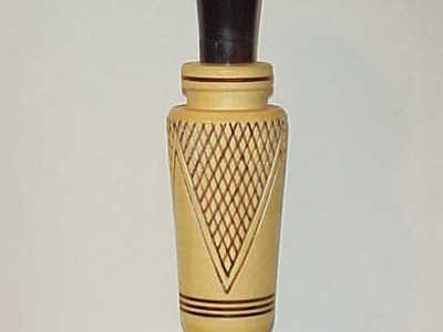 Fay Holt (1928-2005) Bethel Springs, TN - Checkered Duck Call