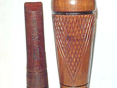 Fay Holt (1928-2005) Bethel Springs, TN - Checkered Duck Call