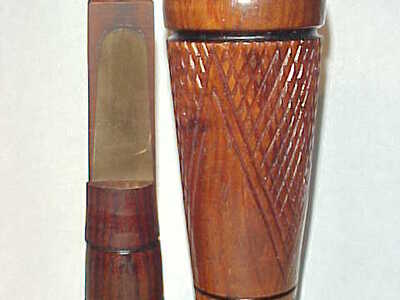 Fay Holt (1928-2005) Bethel Springs, TN - Checkered Duck Call