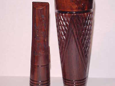 Fay Holt (1928-2005) Bethel Springs, TN - Checkered Duck Call