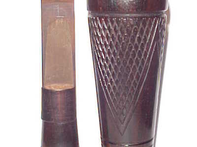 Fay Holt (1928-2005) Bethel Springs, TN - Checkered Duck Call