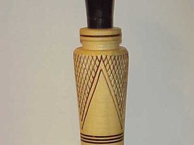 Fay Holt (1928-2005) Bethel Springs, TN - Checkered Duck Call