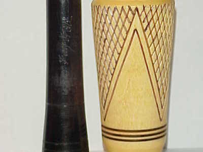 Fay Holt (1928-2005) Bethel Springs, TN - Checkered Duck Call