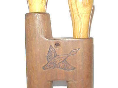 Frank Testo (1009-1980) Elkhart, IN - Combo Duck & Goose Call