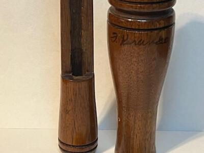 Fred Korando (1925-2010) Cambell Hill, IL. - Walnut Duck Call
