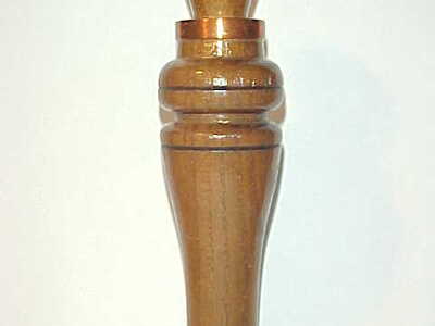 Fred Korando (1925-2010) Cambell Hill, IL. - Walnut Duck Call