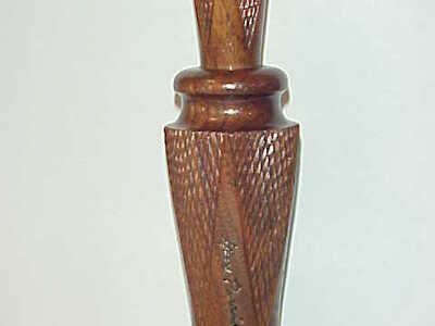 Gene Parrish (1929-2009) Erin, TN - Checkered Duck Call