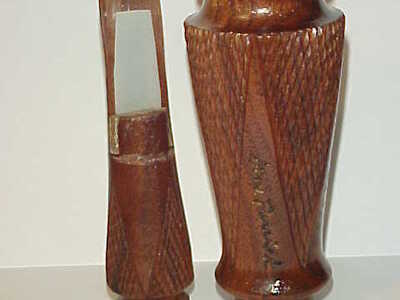 Gene Parrish (1929-2009) Erin, TN - Checkered Duck Call